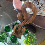 Ivy Bronx Hannmeike Wooden Sculpture