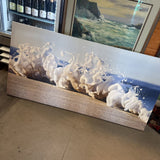 "Foamy Flute' by Steve Much Canvas Print