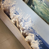 "Foamy Flute' by Steve Much Canvas Print