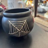 Spider Web Cauldron Mug