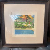 Under the Kiawe Tree - The Halekulani - numbered & signed