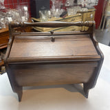 Vintage Wooden Sewing Box or Caddy