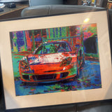 Porsche Carrera GT Abstract Print