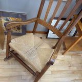 Rush Seat Rocking Chair