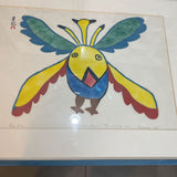 Pitseolak "Gay Bird 22/50" Print 1967