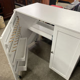 Sewing Machine Table w/Extensipn Top and Storage Area