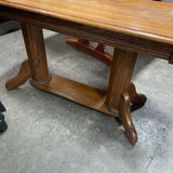 Vintage Oak Console Table