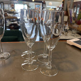 Set of 4 Champagne Flutes