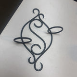 Metal Scroll Wall Sconce