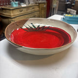 Roma Ceramic Pasta Bowl by Crate & Barrel
