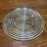 MCM Style Glass Plate