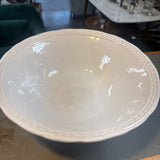 White Serving Bowl