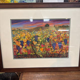 The Vineyard at Sunset