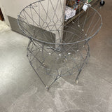 Vintage Collapsible Laundry Basket