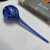 Blue Glass Watering Ball