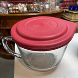 Anchor Hocking Glass Measuring Cup w/Lid