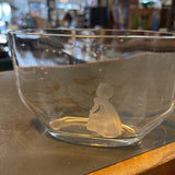 'Wish to the Moon' signed Orrefors Crystal Vase
