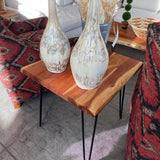 Hemlock Living Edge End Table
