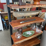Hemlock Living Edge Book Shelf