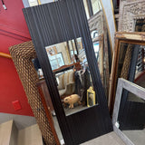 Contemporary Wood Framed Tall Mirror