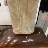 Sandstone Statue on Wood Base (From Europe)