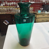 Blenko Large Green Glass Vase