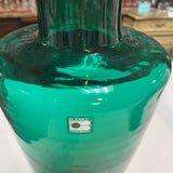 Blenko Large Green Glass Vase