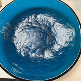 Blue Glass Plate