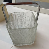 Vintage MCM Hoya Glacier Ice Bucket
