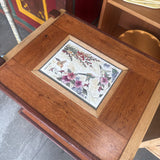 Tile Top Wood Table