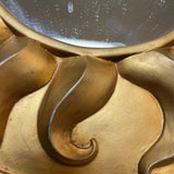Brushed Gold Sun Mirror