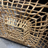 27" Square Woven Art