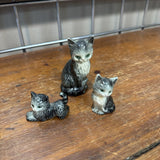 Vintage Goebel Cat Figurines - Germany - set of 3