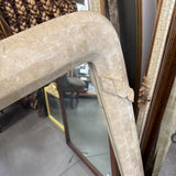 Polished Travertine Mirror