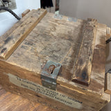 US Military Vintage Wooden Ammunition Crate