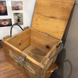 US Military Vintage Wooden Ammunition Crate