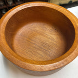MCM Teak Serving Bowl