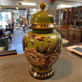Green Lidded Ginger Jar