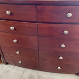 10 Drawer Wood Dresser