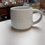 White Stoneware Mug