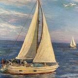 Eaton's Neck, Long Island Painting by Den Morris