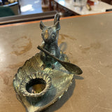 Metal Mouse Candleholder