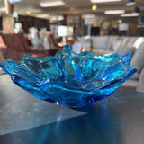 Blenko Glass Lotus Bowl
