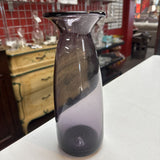Blenko Trumpet Rim Glass Vase