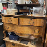 Vintage Oak Dresser w/3 Drawers