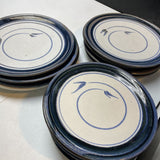Studio Pottery Dinner and Salad Plates (Set of 8 each)