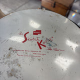 Vintage Skotch Plaid Tin Cooler