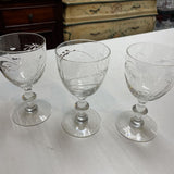 Vintage Glass Goblet