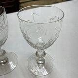 Vintage Glass Goblet