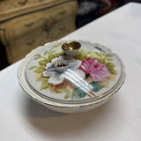 Ceramic Floral Candle